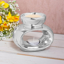 Load image into Gallery viewer, Silver ORB Oil Burner
