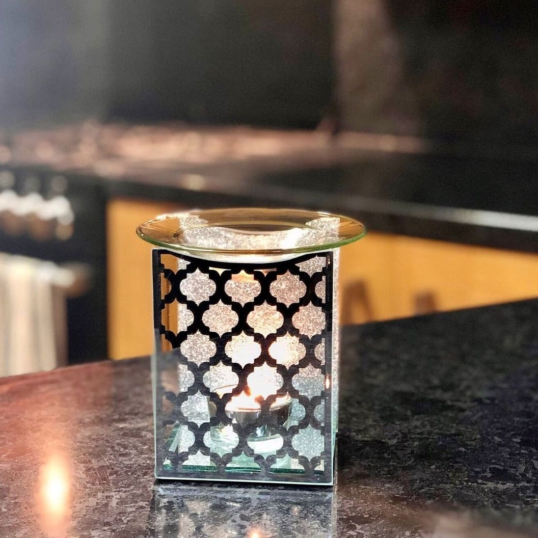 Moroccan Mirror Glass Oil Burner